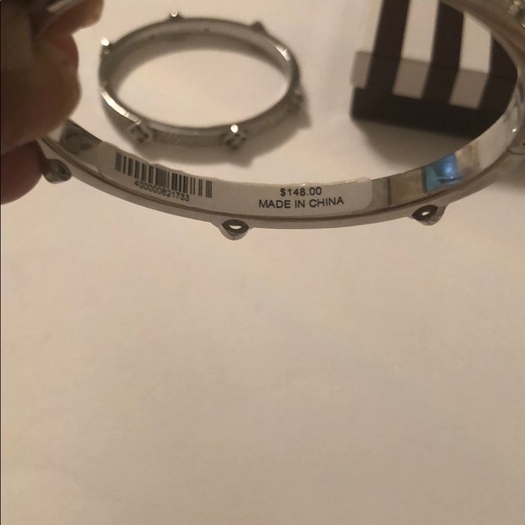 Henri Bendel Silver Bangle - Picture 3 of 6